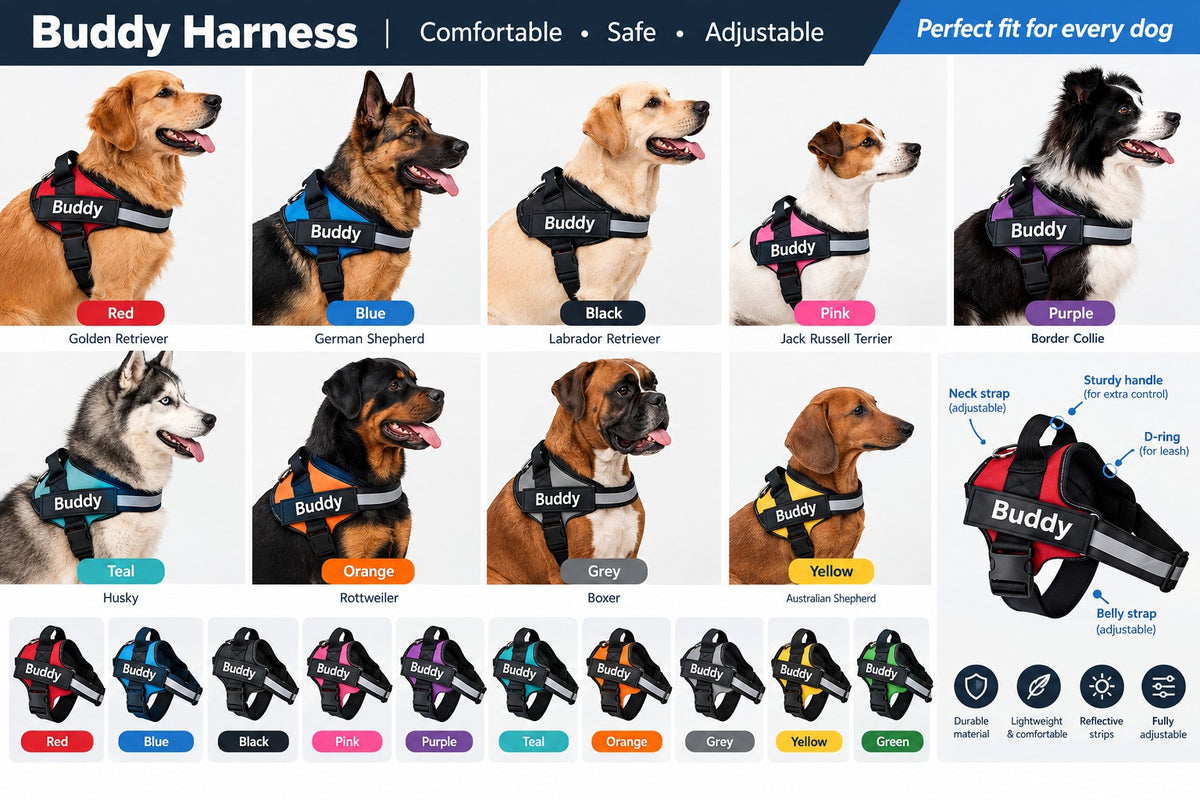 Reflective And Breathable Adjustable Pet Strap Vest