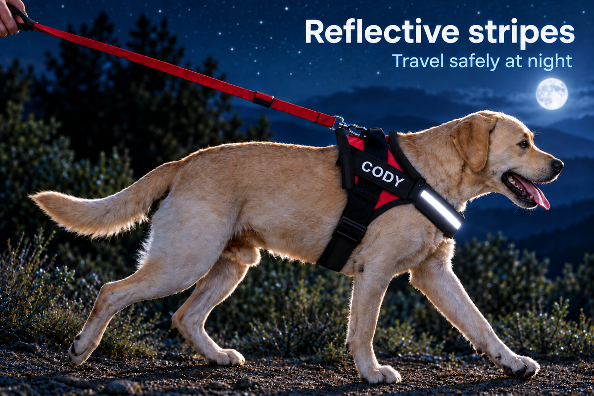 Perfect Fit™ Reflective No-Pull Dog Harness